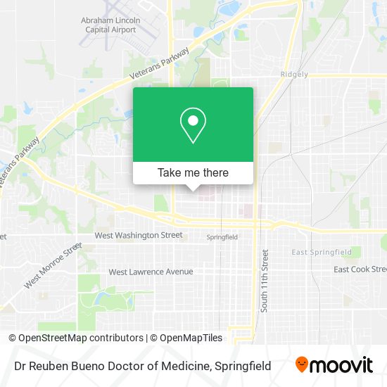 Dr Reuben Bueno Doctor of Medicine map