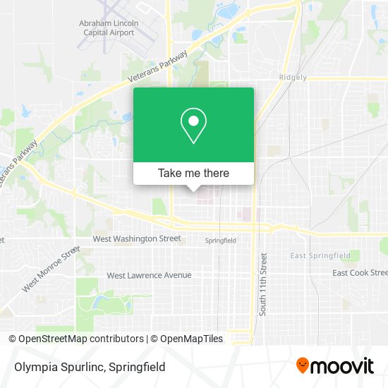 Olympia Spurlinc map