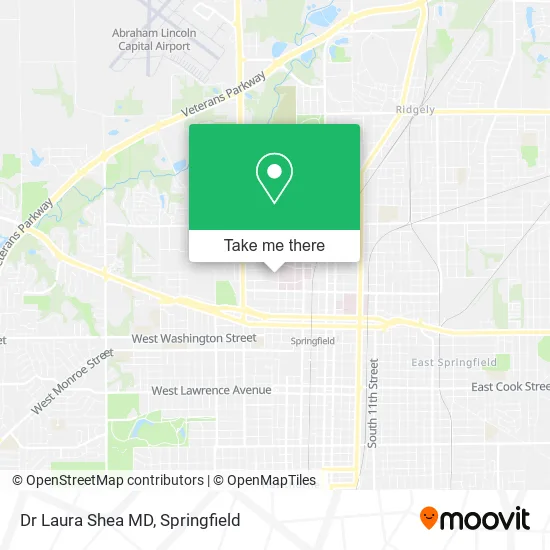 Dr Laura Shea MD map