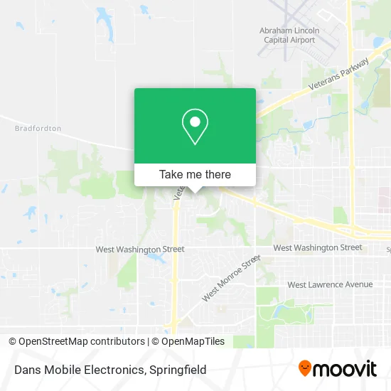 Dans Mobile Electronics map
