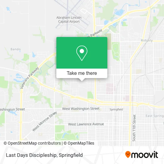 Mapa de Last Days Discipleship