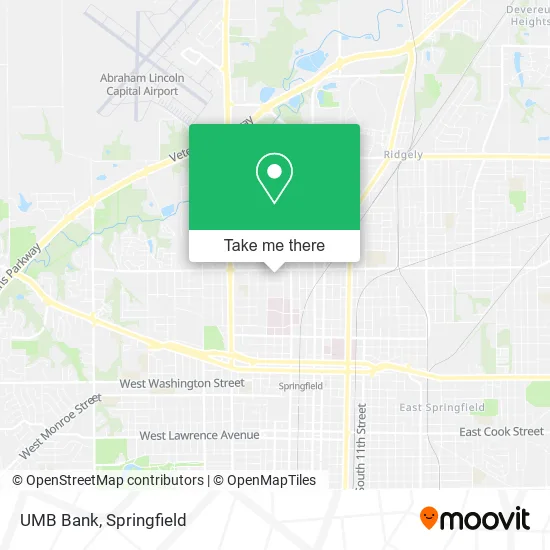 UMB Bank map