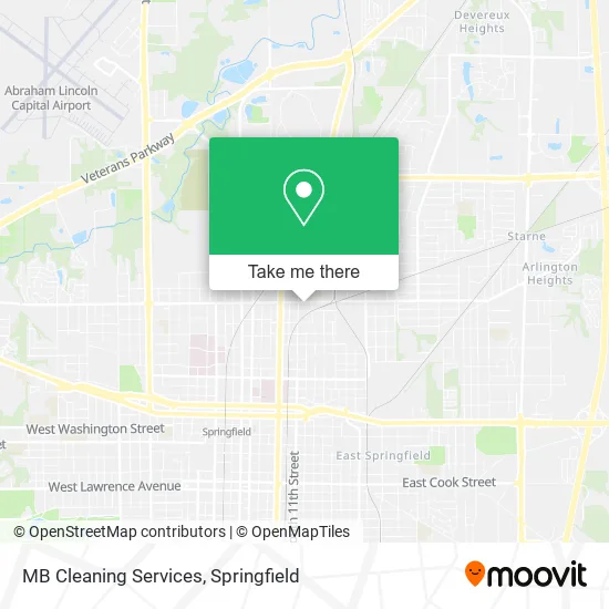 Mapa de MB Cleaning Services