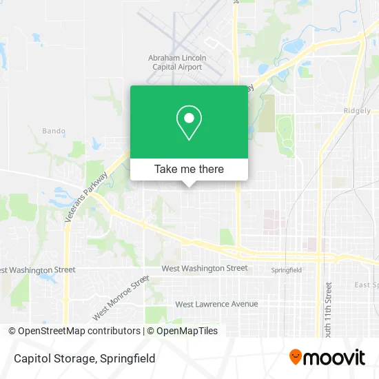 Mapa de Capitol Storage