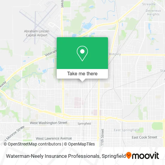 Waterman-Neely Insurance Professionals map