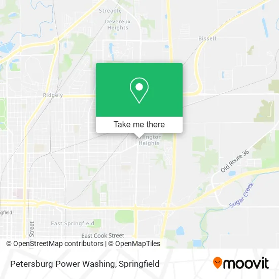 Petersburg Power Washing map