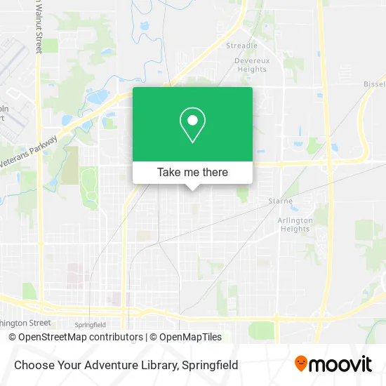 Choose Your Adventure Library map