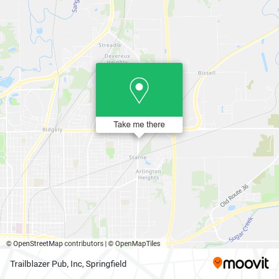 Trailblazer Pub, Inc map