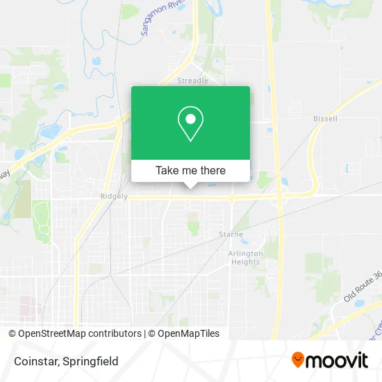 Coinstar map