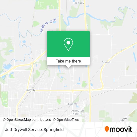 Jett Drywall Service map