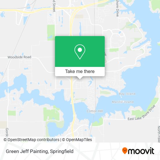 Green Jeff Painting map