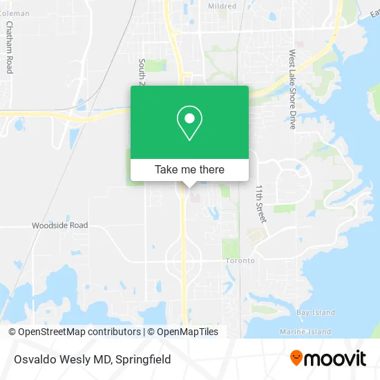 Osvaldo Wesly MD map