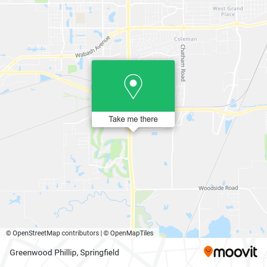 Mapa de Greenwood Phillip