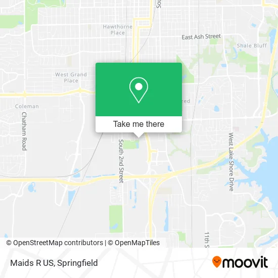 Maids R US map
