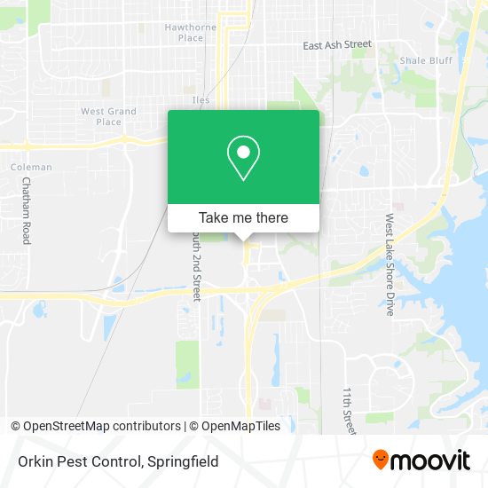 Orkin Pest Control map