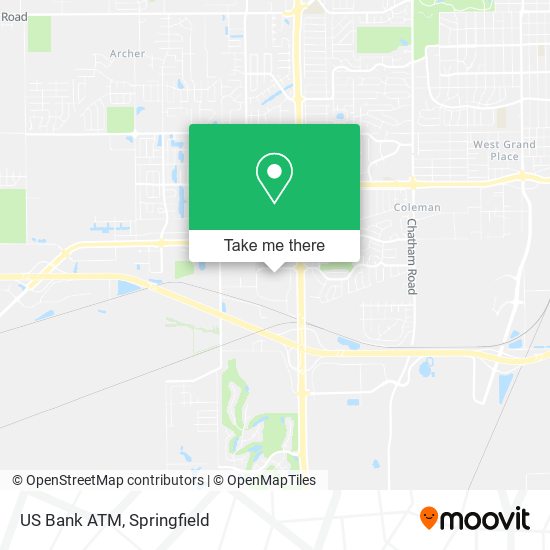 Mapa de US Bank ATM