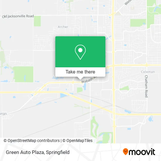 Green Auto Plaza map