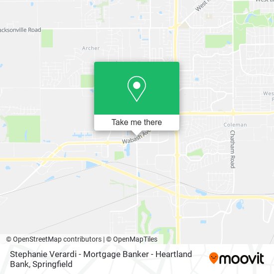 Mapa de Stephanie Verardi - Mortgage Banker - Heartland Bank