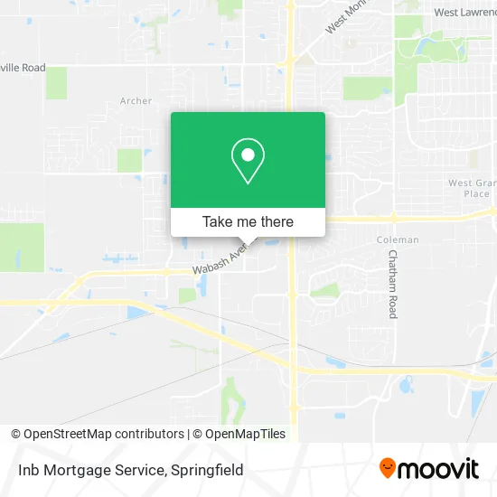 Inb Mortgage Service map