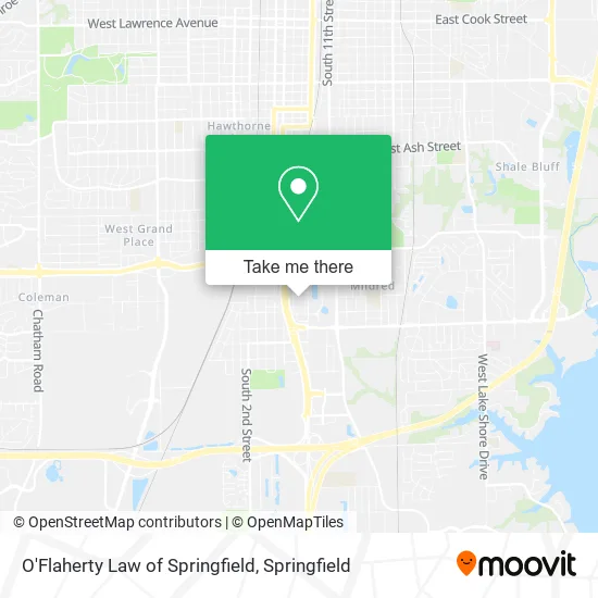 O'Flaherty Law of Springfield map