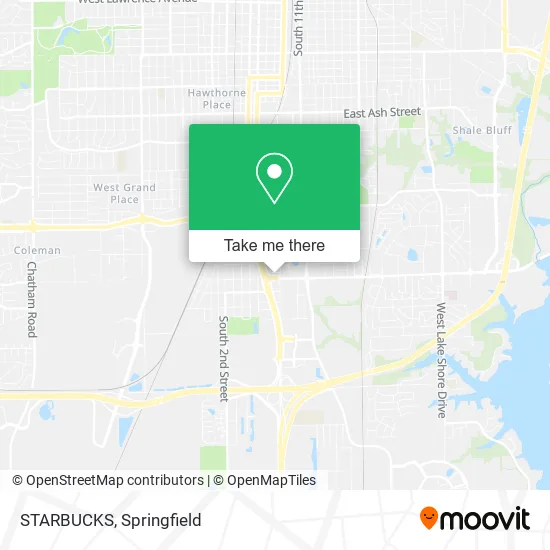 STARBUCKS map