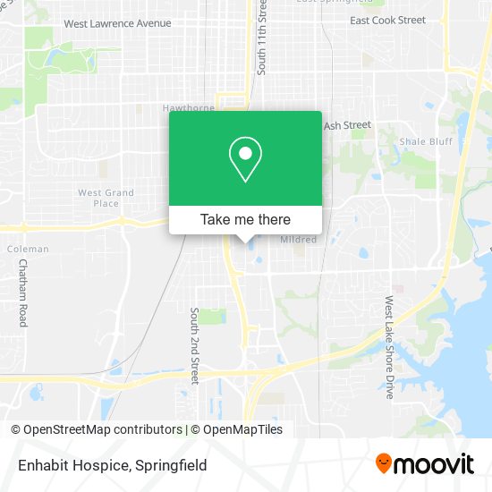 Enhabit Hospice map