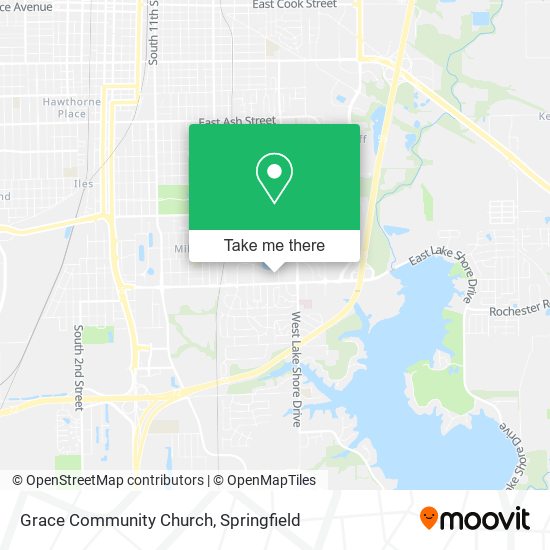 Mapa de Grace Community Church