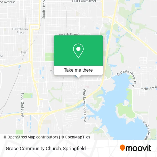 Mapa de Grace Community Church
