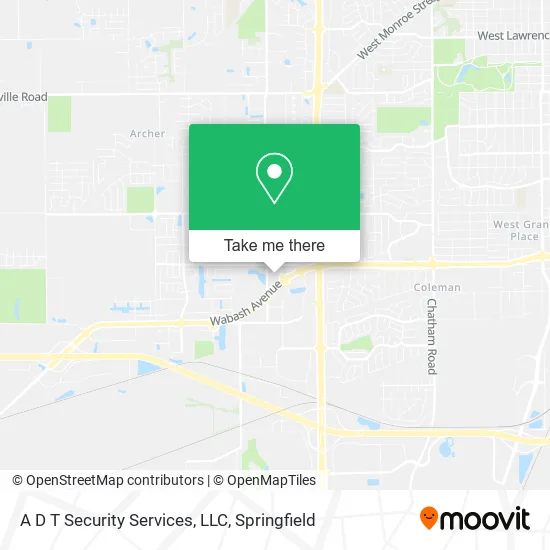 A D T Security Services, LLC map