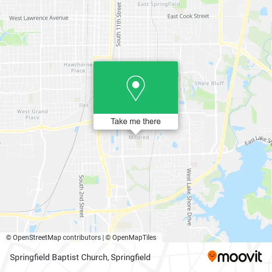 Mapa de Springfield Baptist Church