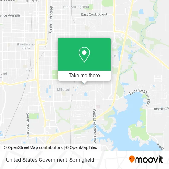 United States Government map