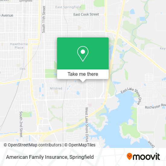 Mapa de American Family Insurance
