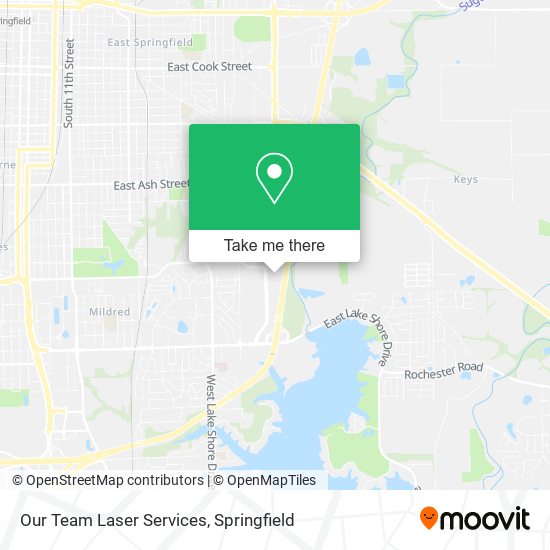 Our Team Laser Services map