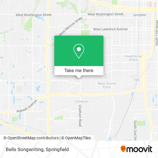 Mapa de Bells Songwriting