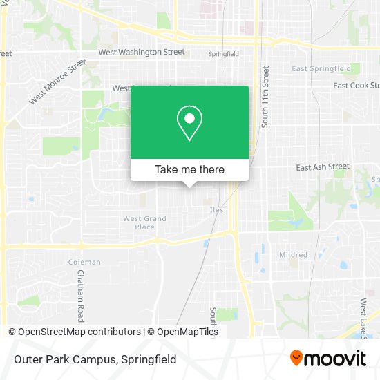 Mapa de Outer Park Campus