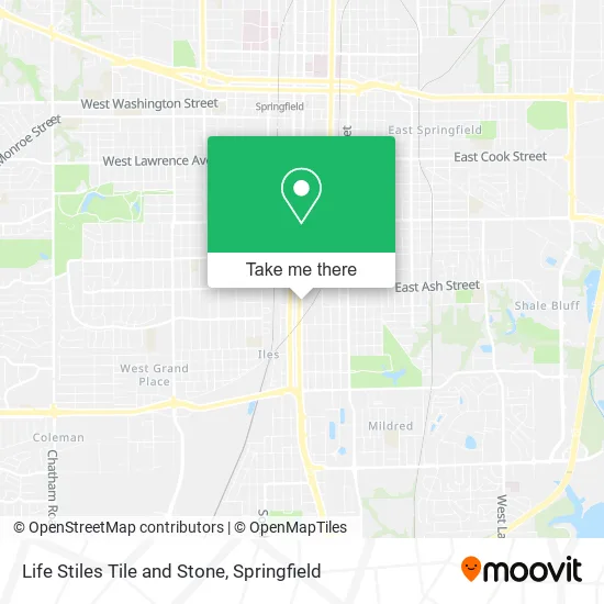 Life Stiles Tile and Stone map