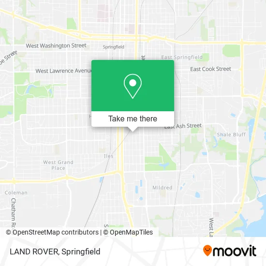 LAND ROVER map