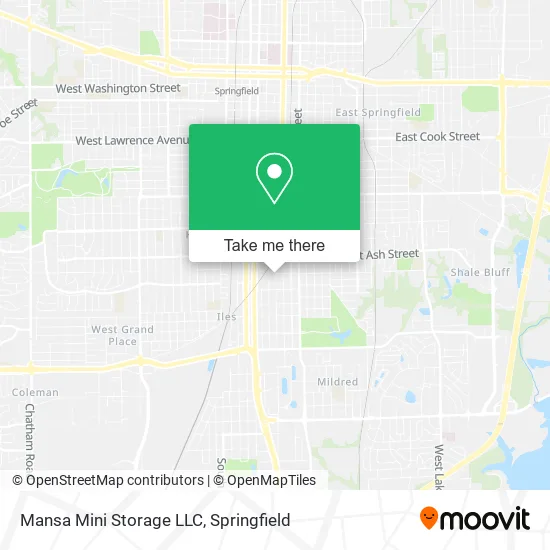 Mansa Mini Storage LLC map