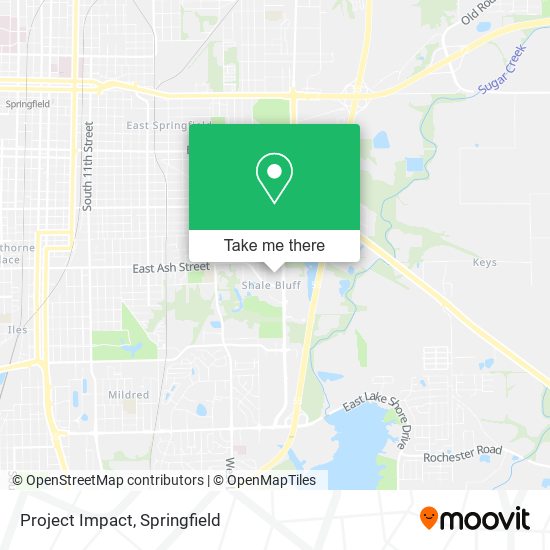 Project Impact map