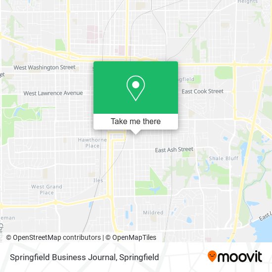 Mapa de Springfield Business Journal