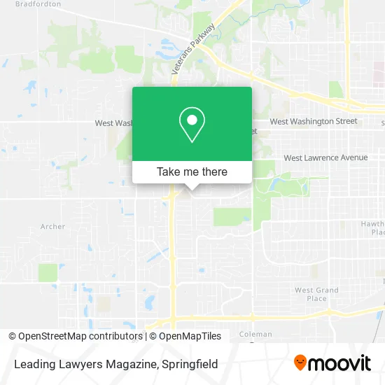 Mapa de Leading Lawyers Magazine