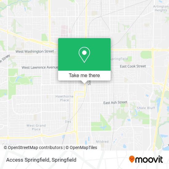 Access Springfield map