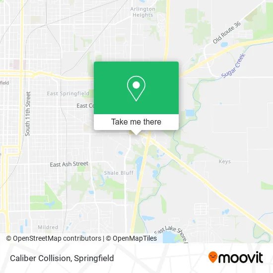 Caliber Collision map