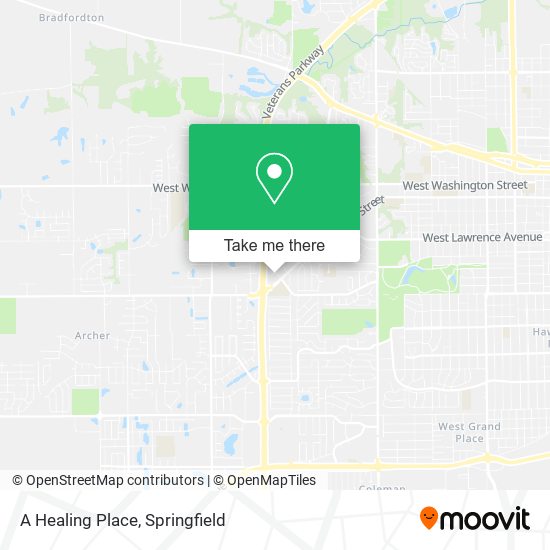 Mapa de A Healing Place
