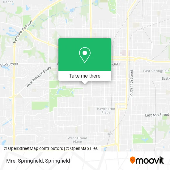 Mre. Springfield map