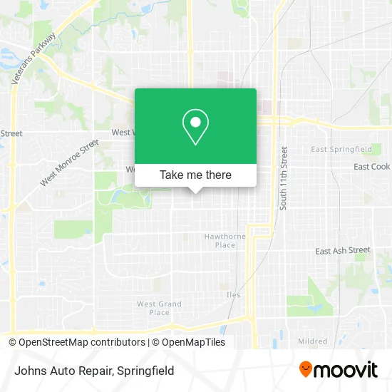 Johns Auto Repair map