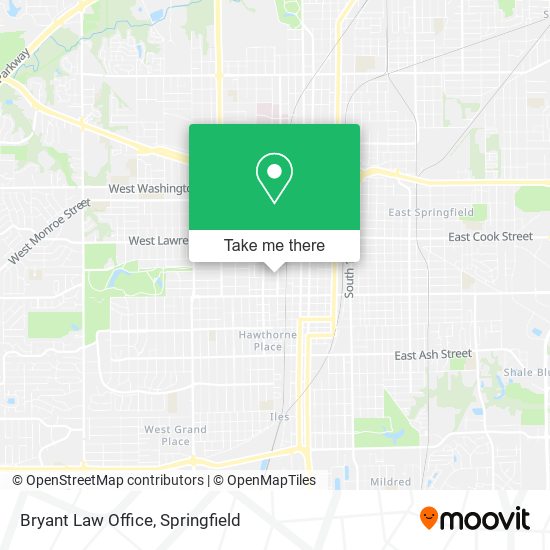 Mapa de Bryant Law Office