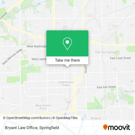 Bryant Law Office map