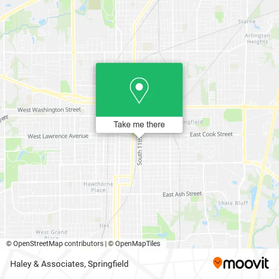 Mapa de Haley & Associates