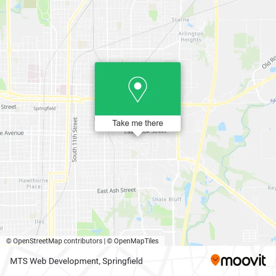 MTS Web Development map